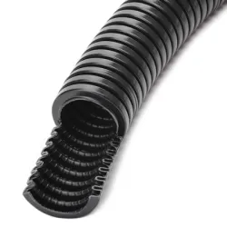 Тръба Dietzel електроизолационна за защита на проводници PVC-U гофрирана с UV защита ф 20 мм, черна, FXP-TURBO Тръба Dietzel електроизолационна за защита на проводници PVC-U гофрирана с UV защита ф 20 мм, черна, FXP-TURBO