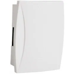 Звънец Zamel електронен с 1 мелодия 8 V, 78 dB(A), бял, Sundi GNS-921-BIA