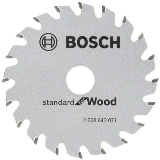 Диск Bosch метален HM за рязане на дърво 85x15x1.1 мм, 20 z, Standard for Wood