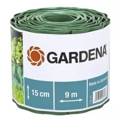 Лента Gardena ограничителна за оформяне на тревни площи 150 мм, 9 м, зелена Лента Gardena ограничителна за оформяне на тревни площи 150 мм, 9 м, зелена