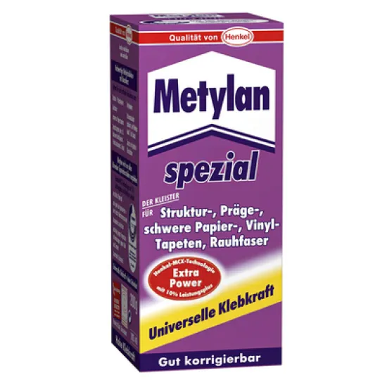 Лепило Henkel за тапети метилцелулозно 200 г, Metylan Spezial