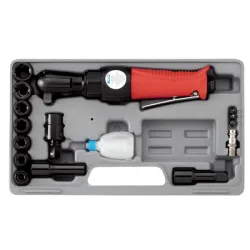 Тресчотка Fervi пневматична комплект 6 bar, 65 Nm, 120 л/мин, 1/2, 0046