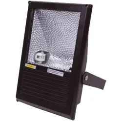 Прожектор Ferrara метал-халогенен  150 W, 230 V, R7s, черен, Plake