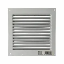 Решетка Amig за вентилационни отвори квадратна алуминиева 150x150 мм, венге, 3 Решетка Amig за вентилационни отвори квадратна алуминиева 150x150 мм, венге, 3