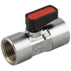 Кран Aignep пневматичен сферичен женска резба 2x1/4, 43 мм, Ghilux 6300 Кран Aignep пневматичен сферичен женска резба 2x1/4, 43 мм, Ghilux 6300