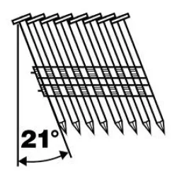 Гвоздеи Bosch за такер тип SN21 2.8х75 мм, 3000 бр., SN21RK 75 Гвоздеи Bosch за такер тип SN21 2.8х75 мм, 3000 бр., SN21RK 75