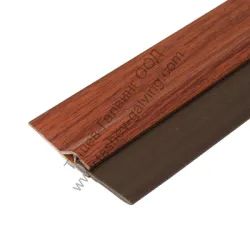 Лента Amig уплътнителна за врата с четка PVC, 20 мм, 1 м, махагон, 4 Лента Amig уплътнителна за врата с четка PVC, 20 мм, 1 м, махагон, 4