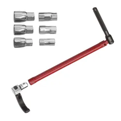 Ключ Heyco глух едностранен комплект 9-17х260 мм, 7 бр.