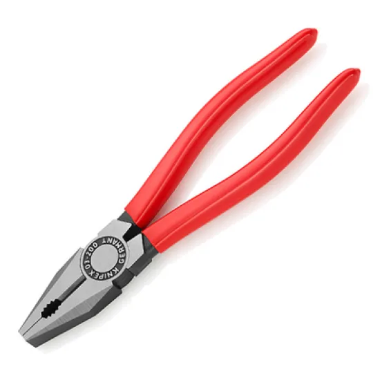 Клещи Knipex комбинирани с изолация 200 мм, 2.5 мм, 03 01 200