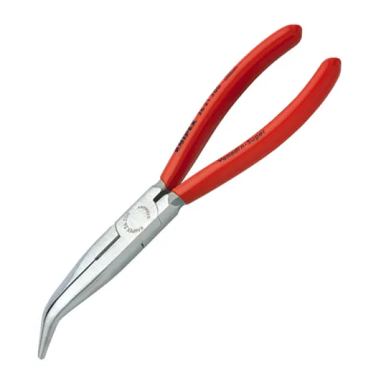 Клещи Knipex телефонни островърхи извити, с изолация 200 мм, 3.2 мм, 26 21 200