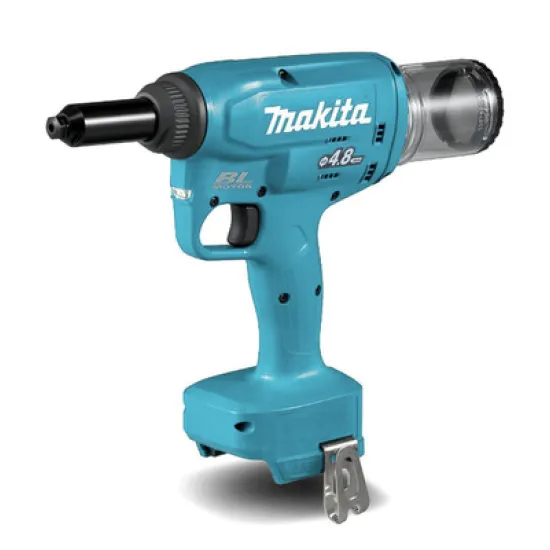 Попнитачка Makita акумулаторна професионална без батерия и зарядно 18 V, 10 kN, 2.4-4.8 мм, DRV150Z