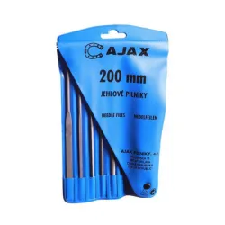 Пила Ajax часовникарска комплект 6 бр., 200 мм, Cut0 груба, 200/0 Пила Ajax часовникарска комплект 6 бр., 200 мм, Cut0 груба, 200/0