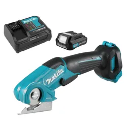 Ножица Makita акумулаторна за меки и еластични материали 12 V, 2 Ah, 300 об./мин, 6 мм, CP100DWA Ножица Makita акумулаторна за меки и еластични материали 12 V, 2 Ah, 300 об./мин, 6 мм, CP100DWA