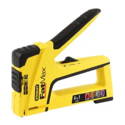 Такер Stanley механичен пластмасов за скоби 4-14 мм тип A и за гвоздеи 12-15 мм тип J, TR400 Такер Stanley механичен пластмасов за скоби 4-14 мм тип A и за гвоздеи 12-15 мм тип J, TR400