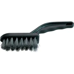 Четка Spokar ръчна от стоманена тел с пластмасова дръжка 4 реда, 210 мм Четка Spokar ръчна от стоманена тел с пластмасова дръжка 4 реда, 210 мм
