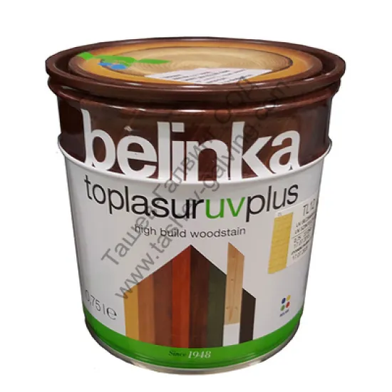 Лак Belinka алкиден лазурен 0.75 л, безцветен, Toplasur UV Plus №12