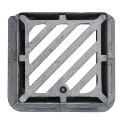 Решетка Benito за дъждоприемна шахта за канални отводнителни системи чугунена 75х450х450 мм, 400 kN Решетка Benito за дъждоприемна шахта за канални отводнителни системи чугунена 75х450х450 мм, 400 kN