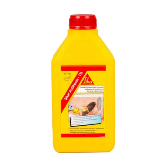 Добавка Sika против замръзване за строителни смеси 1 кг, Sika-Antifreeze % 1