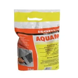 Шлам Isomat хидроизолационен  5 кг, сив, Aquamat