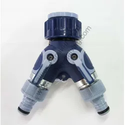 Разклонител Amig за маркуч бърза връзка-женска резба пластмасов 3/4