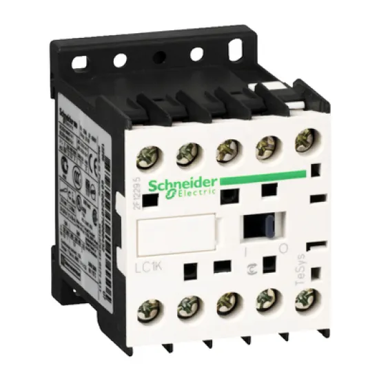 Контактор Schneider Electric променливотоков  3, 1 NO, 24 V, 16 A, TeSys K