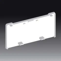 Капачка Kopos за кабелен канал PVC 140х70 мм, бяла, 8461 HB Капачка Kopos за кабелен канал PVC 140х70 мм, бяла, 8461 HB