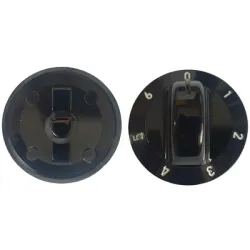 Врътка Delta-Elis за фурна 7 тактова универсална, черна