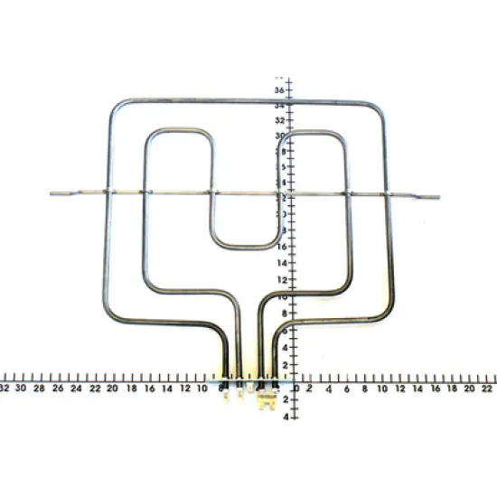 Нагревател Delta-Elis за фурна горен за Beko, Arcelik, 2300 W