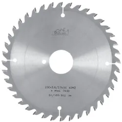 Диск ZMM метален HM за рязане на дърво надлъжно подаване 450x30x4 мм, 36 z