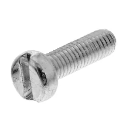 Винт Vipa метрична резба с плоска цилиндрична глава прав шлиц M3x20 мм, 0.5 мм, 4.8, DIN 84 Винт Vipa метрична резба с плоска цилиндрична глава прав шлиц M3x20 мм, 0.5 мм, 4.8, DIN 84