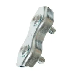 Скоба QD Rigging China за такелажни въжета тип жабка, двойна ф 6x60 мм Скоба QD Rigging China за такелажни въжета тип жабка, двойна ф 6x60 мм