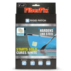 Лепенка FiberFix ремонтна UV 127 мм, златиста