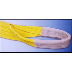 Сапан Haklift полиестерен двуконечен плосък с уши 3 т, 5 м, жълт, SNV305