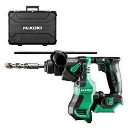 Перфоратор HiKOKI - Hitachi акумулаторен без батерия и зарядно SDS-plus, 18 V, 1.3 J, DH18DPA Basic