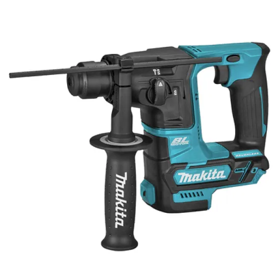 Перфоратор Makita акумулаторен безчетков без батерия и зарядно SDS-plus, 10.8 V, 1.1 J, HR166DZ