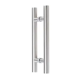 Дръжка Estebro® за врата тръбна комплект 400х75 мм, сатинирана, Model 5 Дръжка Estebro® за врата тръбна комплект 400х75 мм, сатинирана, Model 5