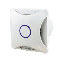 Вентилатор Vents за стенен монтаж с декоративен капак 14 W, 89 м3/ч, 152х152х125 мм, ф 100 мм, бял, 100 X