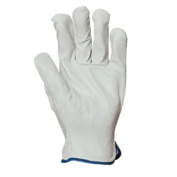 Ръкавици Eurotechnique от биволска кожа размер 9, бели, 2239 Ръкавици Eurotechnique от биволска кожа размер 9, бели, 2239