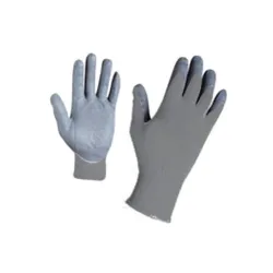Ръкавици Top Strong топени в нитрил полиестерни размер 10, сиви