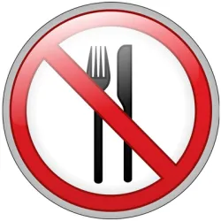 Знак Totem лепенка забранителен Забранено е храненето ф 150 мм Знак Totem лепенка забранителен Забранено е храненето ф 150 мм