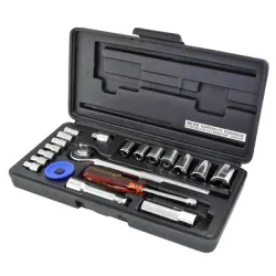 Гедоре комплект Mannesmann вложки с тресчотка 20 бр., 4-19 мм х 1/4 - 3/8 Гедоре комплект Mannesmann вложки с тресчотка 20 бр., 4-19 мм х 1/4 - 3/8