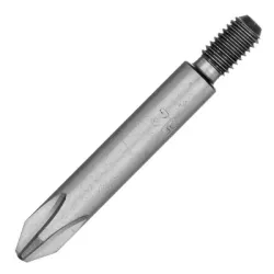 Накрайник бит Wekador PH Philips кръстат с присъединителна резба PH 2, M5, 45 мм Накрайник бит Wekador PH Philips кръстат с присъединителна резба PH 2, M5, 45 мм