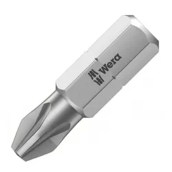 Накрайник бит Wera PZ Pozidriv кръстат PZ 2, 1/4, 25 мм, 855/1 Z DIY Накрайник бит Wera PZ Pozidriv кръстат PZ 2, 1/4, 25 мм, 855/1 Z DIY