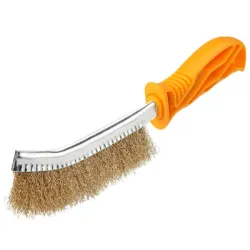 Четка Tolsen ръчна от стоманена тел с пластмасова дръжка 250 мм Четка Tolsen ръчна от стоманена тел с пластмасова дръжка 250 мм