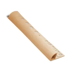 Лайстна Genesis за плочки PVC външен ъгъл 2.5 м, 8 мм, карамел, ETR