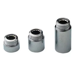 Муфа-нипел Remer хромирана за водопровод 3/4 х 3/4, 40 мм, 502 Муфа-нипел Remer хромирана за водопровод 3/4 х 3/4, 40 мм, 502