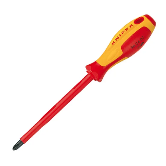 Отвертка Knipex PH Philips кръстата 1000V VDE PH 2x105x6 мм, 98 24 02