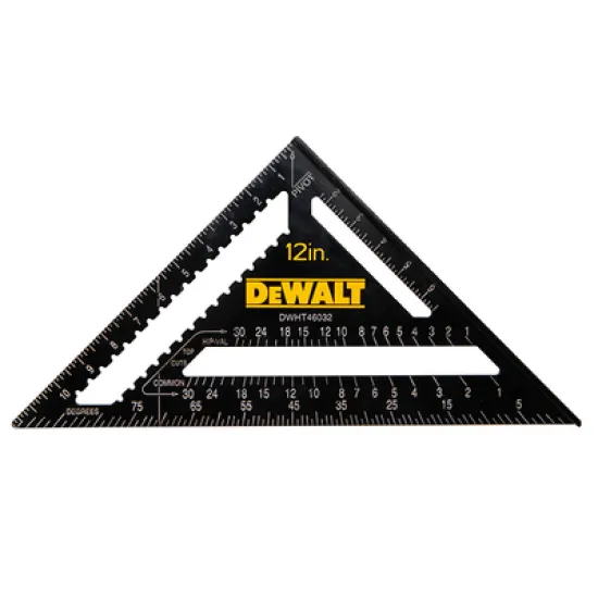 Триъгълник DeWALT измервателен  300x300x425 мм, DWHT46032