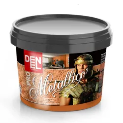 Декоративна мазилка Denel с перлен ефект  5 кг, златна, ProMetallico