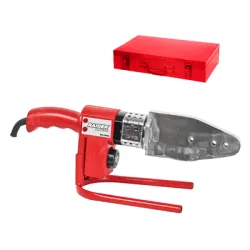 Поялник за заваряване на тръби Raider в к-кт с накрайници 1000 W, ф 20-63 мм, 300 °C, RD-PW02 Поялник за заваряване на тръби Raider в к-кт с накрайници 1000 W, ф 20-63 мм, 300 °C, RD-PW02